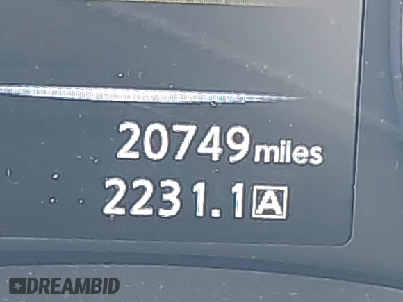 2023 Infiniti Q50 Luxe with VIN JN1EV7BRXPM542112, listed as a IAAI auction lot 41588571 with 20,749 mi miles and . Bid and sale history available at DreamBid. Image 7.