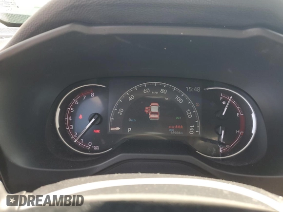 2019 Toyota RAV4 Adventure with VIN 2T3J1RFV6KC001694, listed as a Copart auction lot 58218745 with 69,646 mi miles and Salvage title. Bid and sale history available at DreamBid. Image 9.