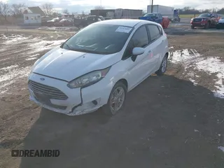 2018 Ford Fiesta SE with VIN 3FADP4EJ5JM109578, listed as a IAAI auction lot 41162686 with 92,267 mi miles. Bid and sale history available at carsss.com. Image 2.