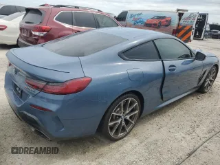 2020 BMW 8 Series M850i xDrive with VIN WBABC4C06LCE05155, listed as a Copart auction lot 76244144 with 13,463 mi miles and Non Repairable. Bid and sale history available at carsss.com. Image 3.