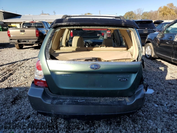 2006 Subaru Forester 2.5 X L.L. Bean Edition with VIN JF1SG67616H748063, listed as a Copart auction lot 79893984 with Not Provided miles and Non Repairable. Bid and sale history available at carsss.com. Image 6.