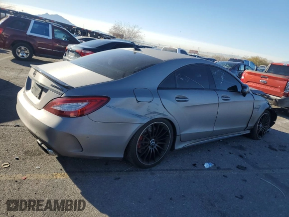 2016 Mercedes-Benz CLS 63 S AMG with VIN WDDLJ7GB4GA162265, listed as a Copart auction lot 42177785 with 72,700 mi miles and Salvage title. Bid and sale history available at DreamBid. Image 3.