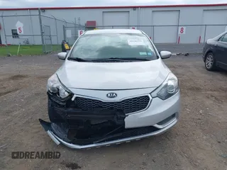 2015 Kia Forte LX with VIN KNAFK4A66F5390206, listed as a IAAI auction lot 42146355 with 107,925 mi miles. Bid and sale history available at carsss.com. Image 12.