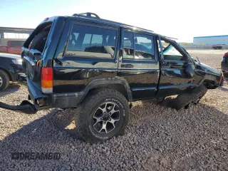 2000 Jeep Cherokee Limited with VIN 1J4FF68SXYL240792, listed as a Copart auction lot 80590604 with 0 mi miles and Salvage Title. Bid and sale history available at carsss.com. Image 3.