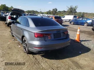 2020 Audi A3 Sedan S line Premium with VIN WAUBEGFF3LA102354, listed as a Copart auction lot 63534162 with 14,244 mi miles. Bid and sale history available at carsss.com. Image 3.