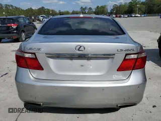 2007 Lexus LS 460 L with VIN JTHGL46F575005604, listed as a Copart auction lot 51103115 with 244,199 mi miles and Salvage Title. Bid and sale history available at DreamBid. Image 6.