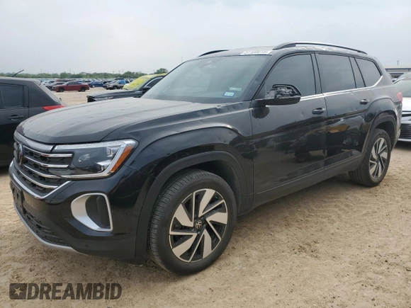 2024 Volkswagen Atlas SE с VIN 1V2WR2CA5RC512850, выставлен на аукционе Copart как лот 51100615 с пробегом 15 356 миль миль и Чистый • Clean title. История ставок и продаж доступна на DreamBid. Изображение 1.