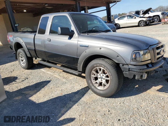 2007 Ford Ranger XLT with VIN 1FTZR45E27PA08921, listed as a Copart auction lot 49505595 with 109,934 mi miles and Salvage Title. Bid and sale history available at carsss.com. Image 4.