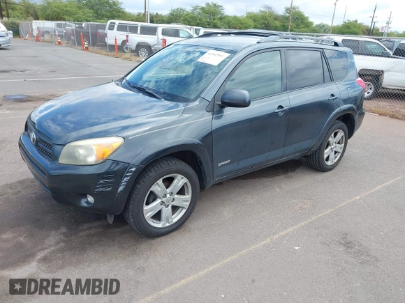 2006 Toyota RAV4 Sport with VIN JTMZD32V366011635, listed as a IAAI auction lot 42162957 with 153,386 mi miles. Bid and sale history available at carsss.com. Image 2.