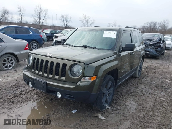 2015 Jeep Patriot High Altitude with VIN 1C4NJPFAXFD342049, listed as a IAAI auction lot 41693119 with 127,259 mi miles and . Bid and sale history available at DreamBid. Image 2.