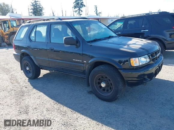 2000 Isuzu Rodeo z VIN 4S2DM58W8Y4348987, wystawiony jako IAAI lot #42024517 z przebiegiem 286 400 mil mil oraz . Historia ofert i sprzedaży dostępna na DreamBid. Obrazek 1.