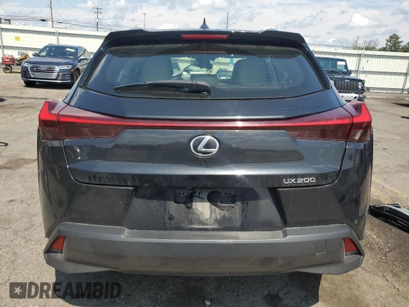 2020 Lexus UX 200 with VIN JTHX3JBHXL2025042, listed as a Copart auction lot 60426705 with 95,568 mi miles and Salvage title. Bid and sale history available at DreamBid. Image 6.