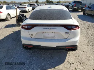 2021 Kia Stinger GT with VIN KNAE35LC2M6096326, listed as a Copart auction lot 77142494 with 37,739 mi miles and Salvage Title. Bid and sale history available at DreamBid. Image 6.