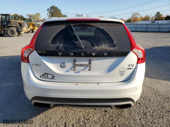 2016 Volvo V60 Cross Country T5 with VIN YV4612HK0G1006181, listed as a Copart auction lot 82689074 with 98,049 mi miles and Salvage Title. Bid and sale history available at carsss.com. Image 6.