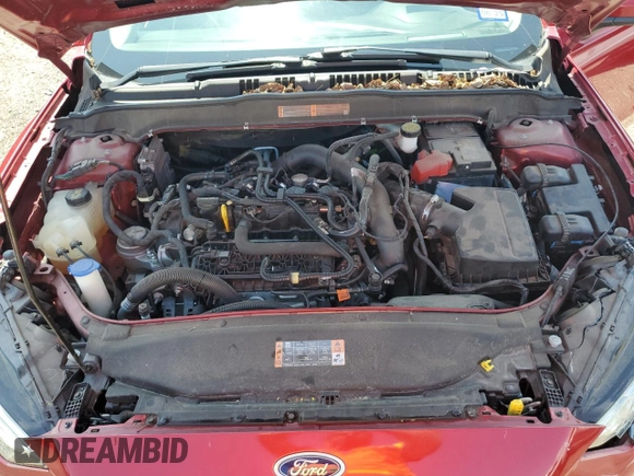 2020 Ford Fusion SE with VIN 3FA6P0HD0LR180779, listed as a Copart auction lot 50890115 with 54,236 mi miles and Salvage Title. Bid and sale history available at DreamBid. Image 11.