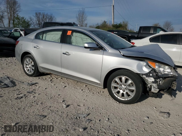 2013 Buick LaCrosse with VIN 1G4GA5ER1DF129556, listed as a Copart auction lot 53152795 with Not provided miles and Salvage title. Bid and sale history available at DreamBid. Image 4.