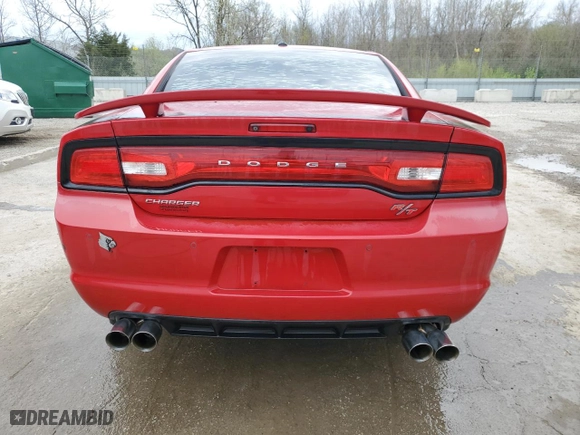 2013 Dodge Charger RT Plus with VIN 2C3CDXCT4DH529506, listed as a Copart auction lot 47526615 with 140,275 mi miles and Salvage Title. Bid and sale history available at carsss.com. Image 6.