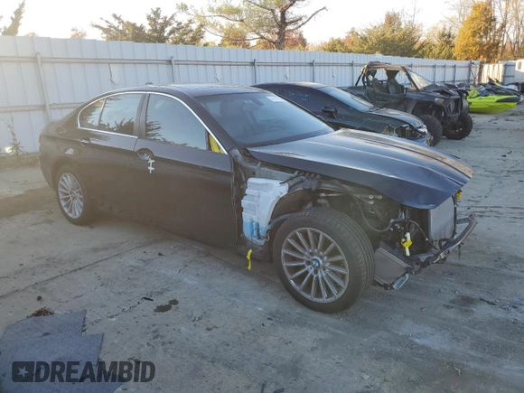 2013 BMW 5 Series 535i xDrive with VIN WBAFU7C50DDU76534, listed as a Copart auction lot 76589564 with Not Provided miles and Salvage Title. Bid and sale history available at carsss.com. Image 4.