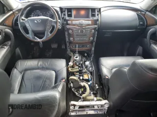 2014 Infiniti QX80 with VIN JN8AZ2NF8E9555594, listed as a Copart auction lot 40000354 with 140,479 mi miles and Salvage title. Bid and sale history available at DreamBid. Image 8.