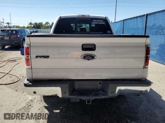 2014 Ford F-150 XL with VIN 1FTFW1CT4EKF14885, listed as a Copart auction lot 49716315 with 166,468 mi miles and Salvage Title. Bid and sale history available at carsss.com. Image 6.