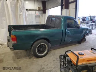 1998 Ford Ranger XL with VIN 1FTYR10U0WUD12872, listed as a Copart auction lot 85137884 with 221,184 mi miles and Salvage Title. Bid and sale history available at carsss.com. Image 3.