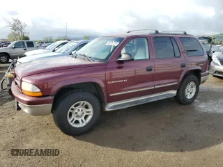 2001 Dodge Durango with VIN 1B4HS28N31F608356, listed as a Copart auction lot 50618225 with 159,648 mi miles and Clean Title. Bid and sale history available at carsss.com. Image 1.