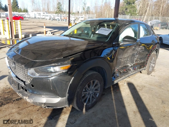 2023 Mazda CX-30 2.5 S with VIN 3MVDMBAM3PM559146, listed as a IAAI auction lot 41550003 with NaN miles. Bid and sale history available at carsss.com. Image 17.