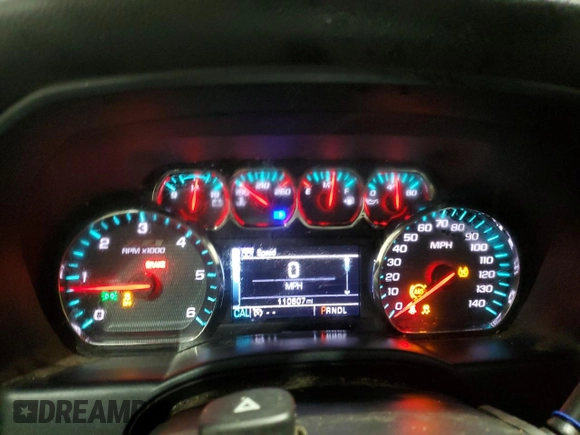 2017 Chevrolet Silverado 1500 LT with VIN 1GCVKREC3HZ361821, listed as a Copart auction lot 44686725 with 110,807 mi miles and Salvage Title. Bid and sale history available at DreamBid. Image 9.