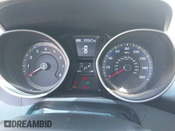 2016 Hyundai Elantra with VIN KMHD35LH2GU282504, listed as a IAAI auction lot 42075592 with 99,547 mi miles and . Bid and sale history available at DreamBid. Image 7.