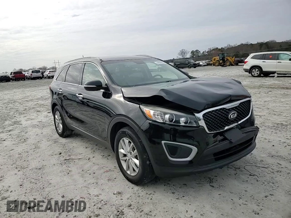 2018 Kia Sorento LX V6 with VIN 5XYPG4A57JG386441, listed as a Copart auction lot 44846925 with 104,561 mi miles and Salvage Title. Bid and sale history available at carsss.com. Image 12.