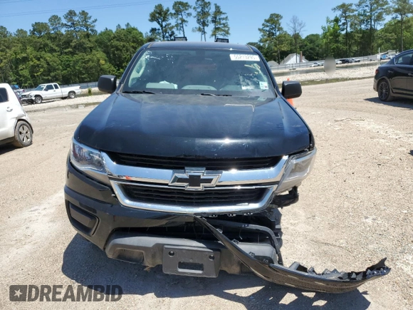 2020 Chevrolet Colorado 2WD Work Truck with VIN 1GCHSBEA1L1241428, listed as a Copart auction lot 55213295 with 40,775 mi miles and Salvage title. Bid and sale history available at DreamBid. Image 5.