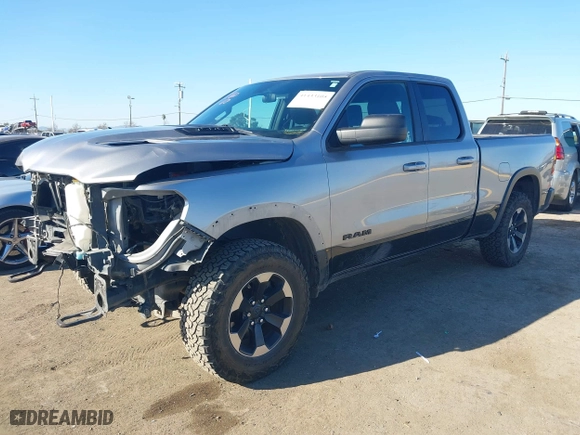 2019 Ram 1500 Rebel with VIN 1C6RRFEG8KN887978, listed as a IAAI auction lot 41433105 with 103,965 mi miles. Bid and sale history available at carsss.com. Image 19.