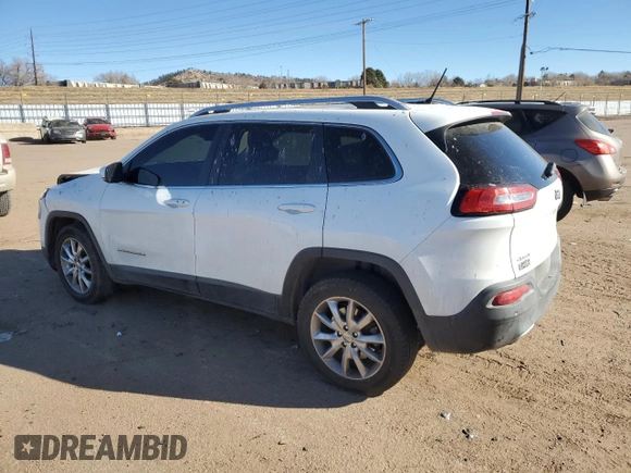 2014 Jeep Cherokee Limited with VIN 1C4PJMDS0EW140309, listed as a Copart auction lot 88944985 with 116,058 mi miles and Salvage Title. Bid and sale history available at carsss.com. Image 2.