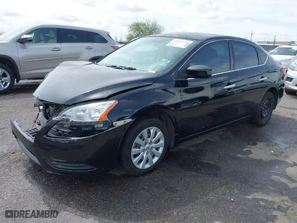 2015 Nissan Sentra SR with VIN 3N1AB7AP3FY332941, listed as a IAAI auction lot 41805230 with 66,573 mi miles. Bid and sale history available at carsss.com. Image 2.