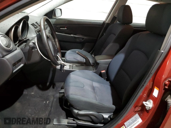 2009 Mazda 3 S Touring with VIN JM1BK344991239524, listed as a Copart auction lot 47602675 with 124,758 mi miles and Salvage Title. Bid and sale history available at DreamBid. Image 7.