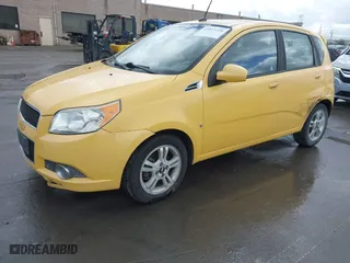 2009 Chevrolet Aveo LT w/2LT with VIN KL1TG66E89B621557, listed as a IAAI auction lot 41813220 with NaN miles. Bid and sale history available at carsss.com. Image 17.