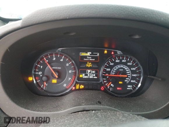 2018 Subaru WRX Limited with VIN JF1VA1L68J8834261, listed as a Copart auction lot 41533565 with 89,136 mi miles and Salvage Title. Bid and sale history available at carsss.com. Image 9.