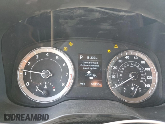 2022 Hyundai Venue SEL with VIN KMHRC8A36NU178268, listed as a Copart auction lot 49388295 with 51,330 mi miles and Salvage Title. Bid and sale history available at DreamBid. Image 9.