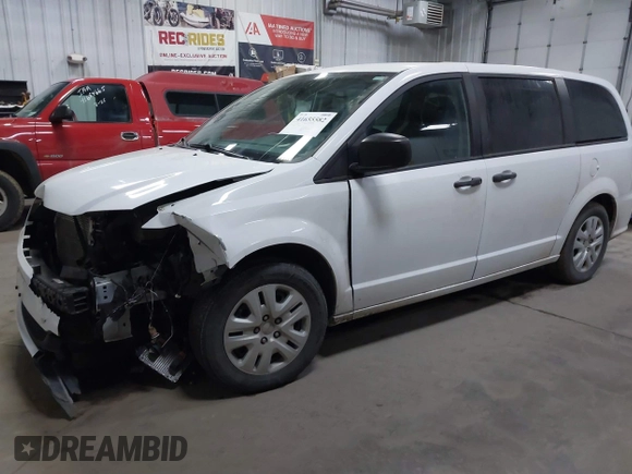 2020 Dodge Grand Caravan SE with VIN 2C4RDGBG7LR183857, listed as a IAAI auction lot 41655582 with 88,161 mi miles and . Bid and sale history available at DreamBid. Image 17.