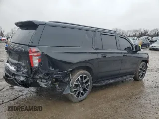 2022 Chevrolet Suburban RST with VIN 1GNSCEKD0NR307918, listed as a Copart auction lot 44904915 with 98,358 mi miles and Salvage title. Bid and sale history available at DreamBid. Image 3.
