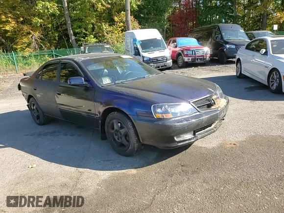 2003 Acura TL with VIN 19UUA56613A030681, listed as a Copart auction lot 75507024 with 182,306 mi miles and Salvage Title. Bid and sale history available at carsss.com. Image 11.