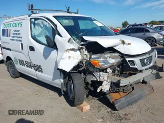 2020 Nissan NV200 Compact Cargo SV with VIN 3N6CM0KN3LK706772, listed as a IAAI auction lot 41699180 with 171,784 mi miles. Bid and sale history available at carsss.com. Image 1.