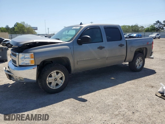 2012 Chevrolet Silverado 1500 LT with VIN 1GCPKSE71CF216239, listed as a Copart auction lot 52108815 with 245,862 mi miles and Salvage Title. Bid and sale history available at DreamBid. Image 1.