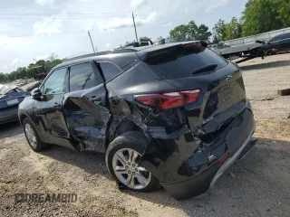 2021 Chevrolet Blazer LT with VIN 3GNKBCRS4MS541390, listed as a Copart auction lot 56626615 with 59,235 mi miles and Non repairable. Bid and sale history available at DreamBid. Image 2.