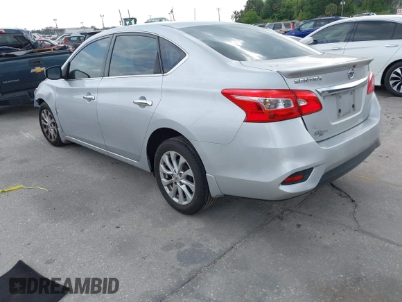 2019 Nissan Sentra SV with VIN 3N1AB7AP7KY230875, listed as a IAAI auction lot 41858439 with 73,035 mi miles and . Bid and sale history available at DreamBid. Image 3.