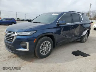 2023 Chevrolet Traverse LT Cloth with VIN 1GNERGKW2PJ129228, listed as a Copart auction lot 48588835 with 40,724 mi miles and Salvage Title. Bid and sale history available at carsss.com. Image 1.