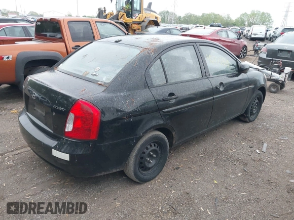 2010 Hyundai Accent GLS with VIN KMHCN4AC1AU445545, listed as a IAAI auction lot 42175319 with 70,000 mi miles. Bid and sale history available at carsss.com. Image 4.