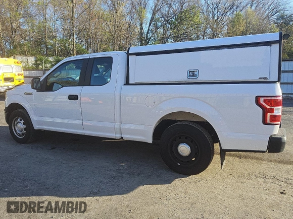 2018 Ford F-150 XL with VIN 1FTEX1CB1JKF29595, listed as a Copart auction lot 51183555 with 169,704 mi miles and Clean Title. Bid and sale history available at carsss.com. Image 2.