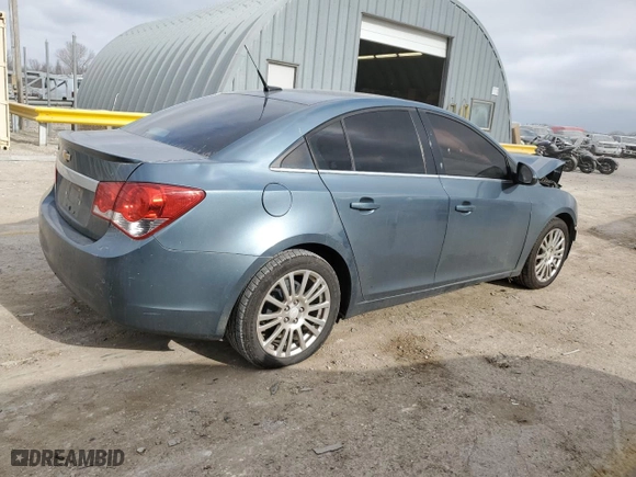 2012 Chevrolet Cruze ECO with VIN 1G1PJ5SC4C7317624, listed as a Copart auction lot 85954434 with 157,367 mi miles and Salvage Title. Bid and sale history available at carsss.com. Image 3.