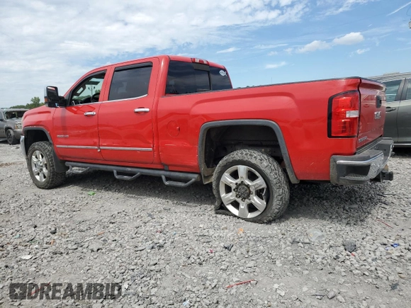 2017 GMC Sierra 2500HD SLT with VIN 1GT12TEY1HF105007, listed as a Copart auction lot 70427224 with 167,493 mi miles and Salvage Title. Bid and sale history available at carsss.com. Image 2.